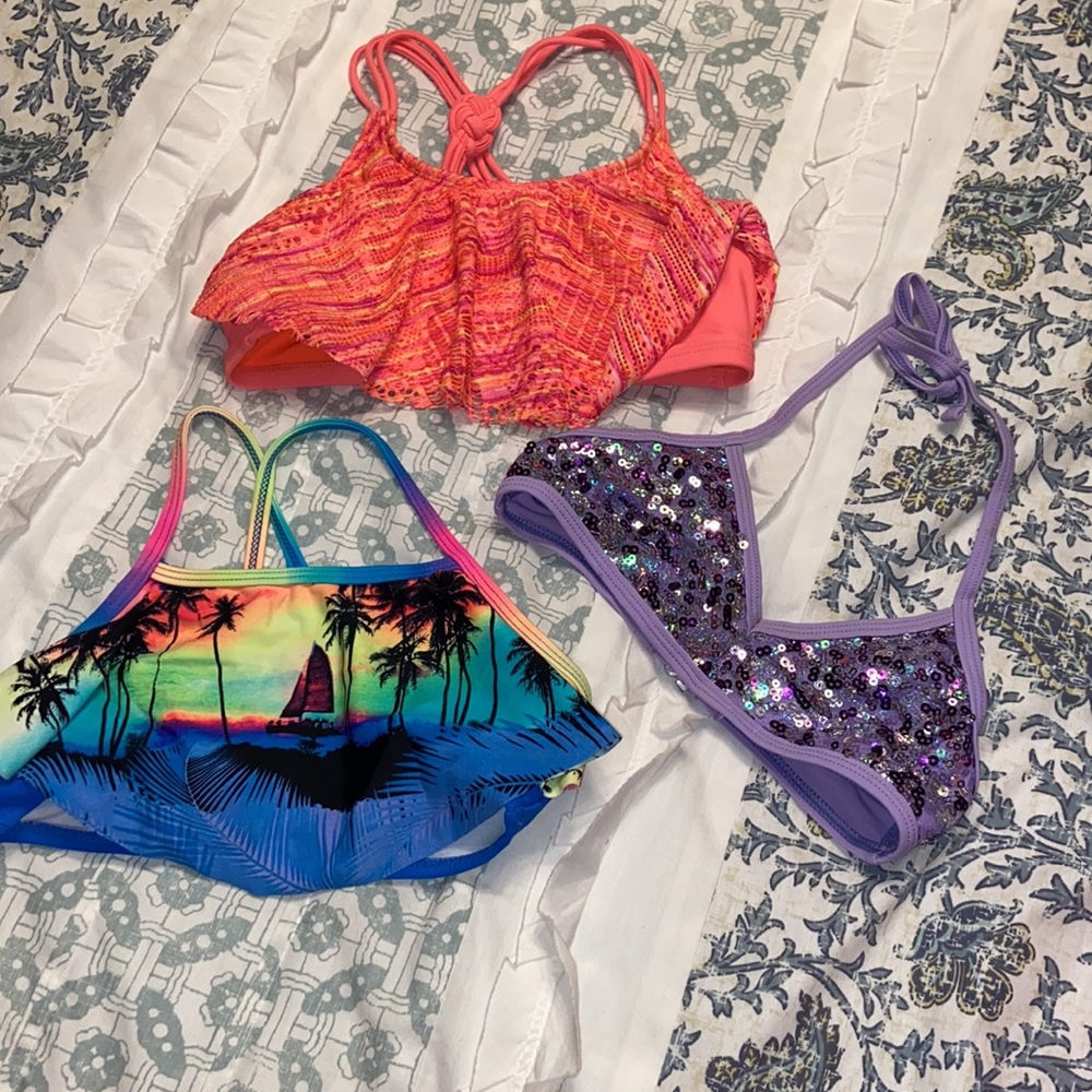 Girls swim